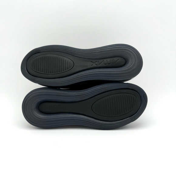 Nike Men's Air Max 720 Black Mesh Size 8.5 8 1/2 Shoes AO2924-007 - Picture 6 of 8